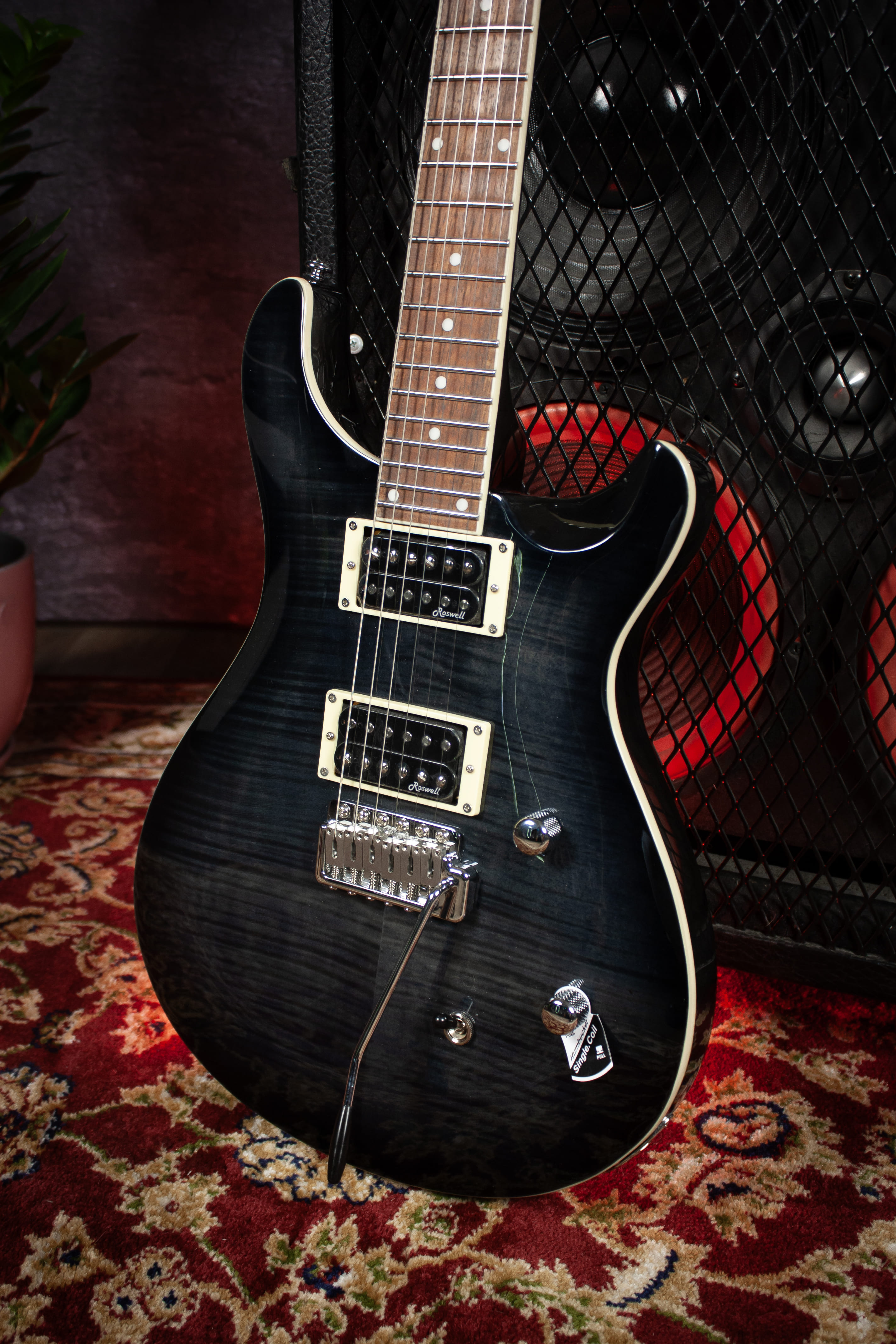 Электрогитара Harley Benton CST-24T Black Flame