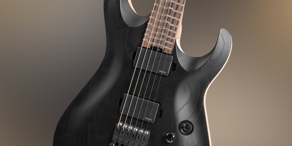 Электрогитара, черная, с чехлом, Cort KX700-EverTune-OPBK-WBAG