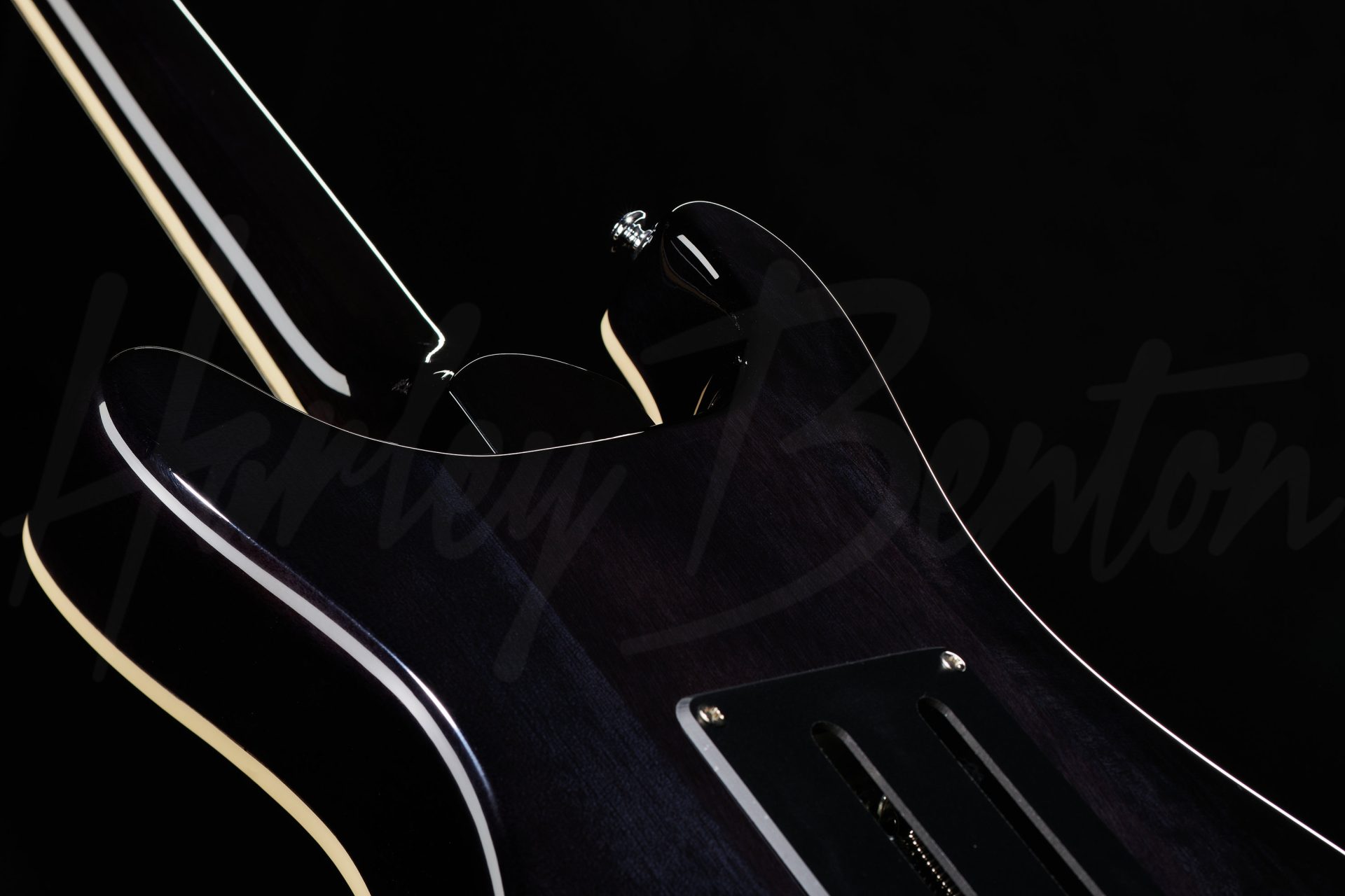 Электрогитара Harley Benton CST-24T P90 Black Flame