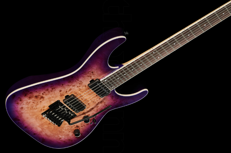 Электрогитара ESP LTD M-1000BP Purple NT Burst