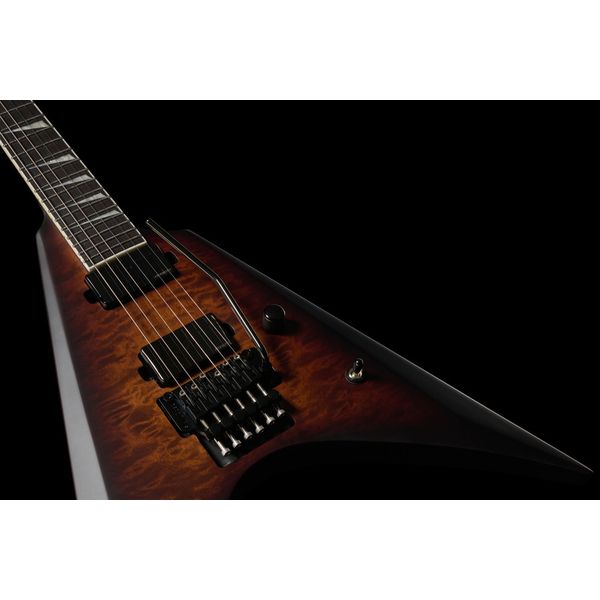 Электрогитара ESP LTD Arrow QM Dark Brown Burst