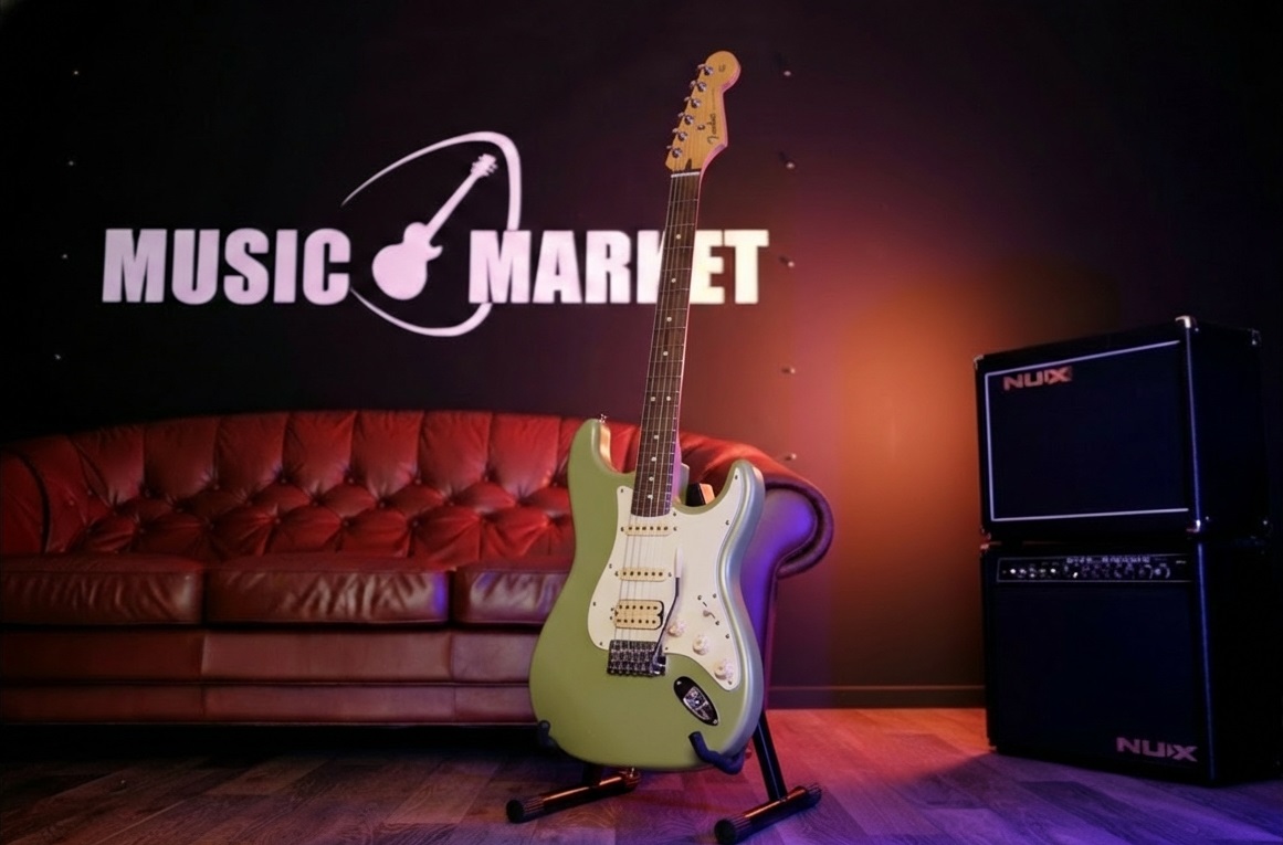 Электрогитара Fender Player II Strat HSS RW BCG