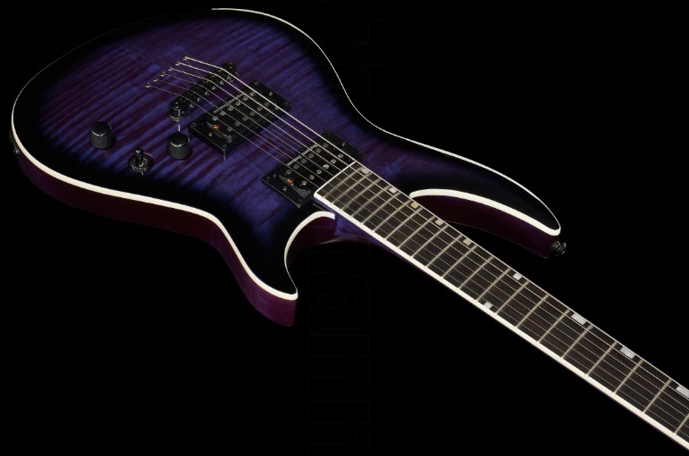 Электрогитара ESP LTD H3-1000 See Thru Purple SB