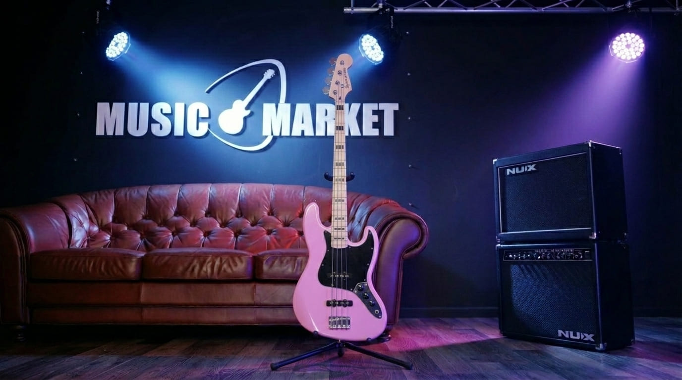 Бас гитара Squier Exclusive Affinity J Bass FPK