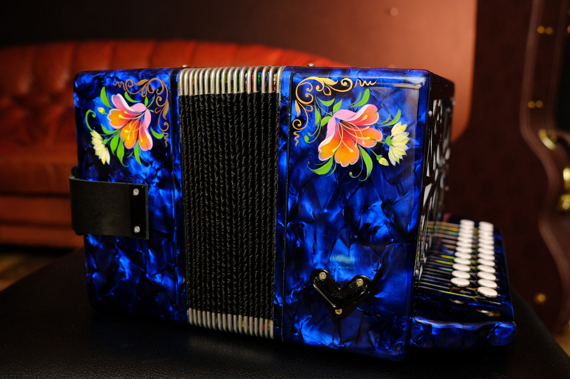 Гармонь Тульская-301М 25х25-III с двумя ремнями Тульская гармонь G-21