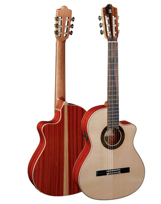 8.897 Green Sustain CTW E8 Классическая гитара со звукоснимателем, Alhambra