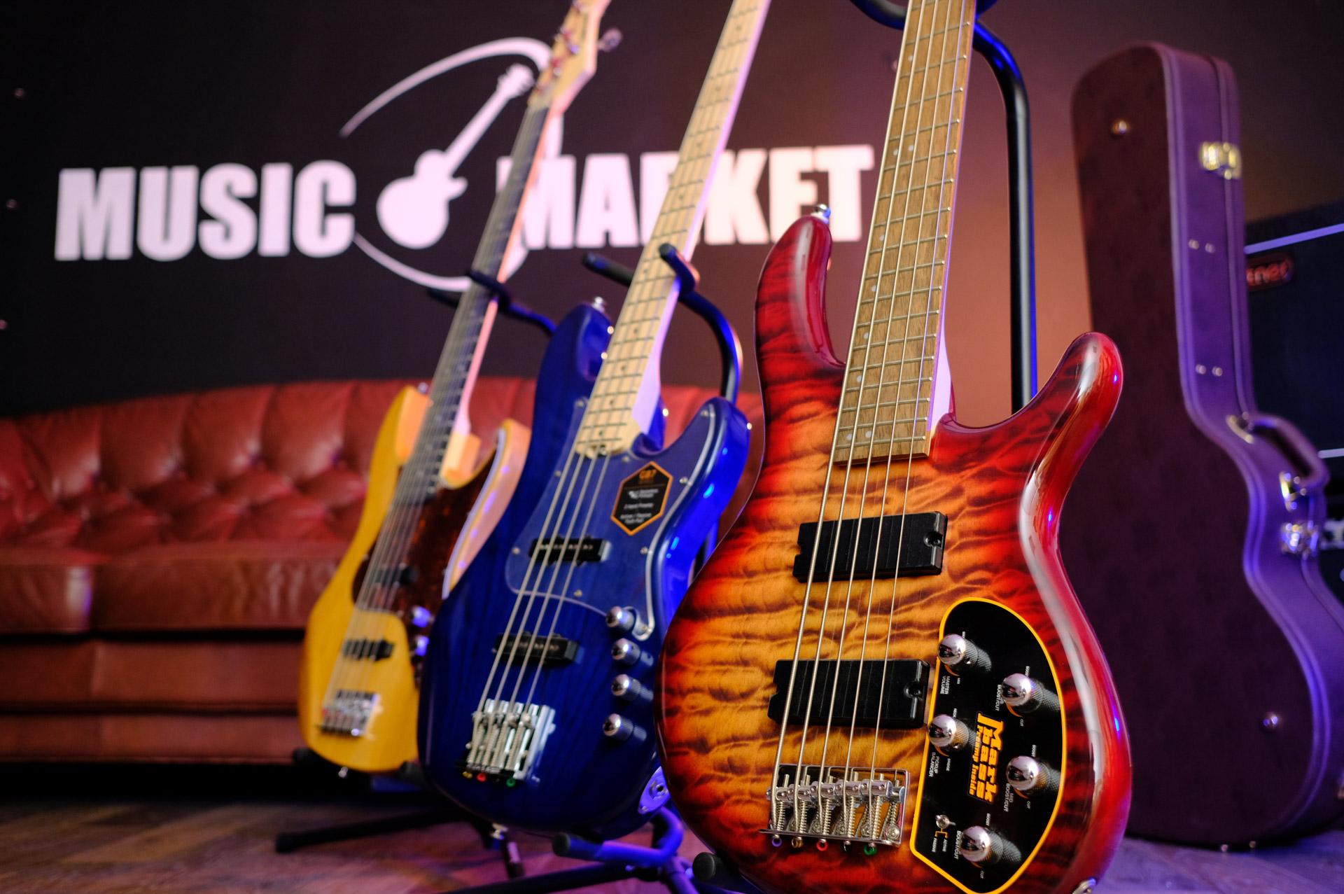 Бас гитара Clevan CBB-10/5-MRD