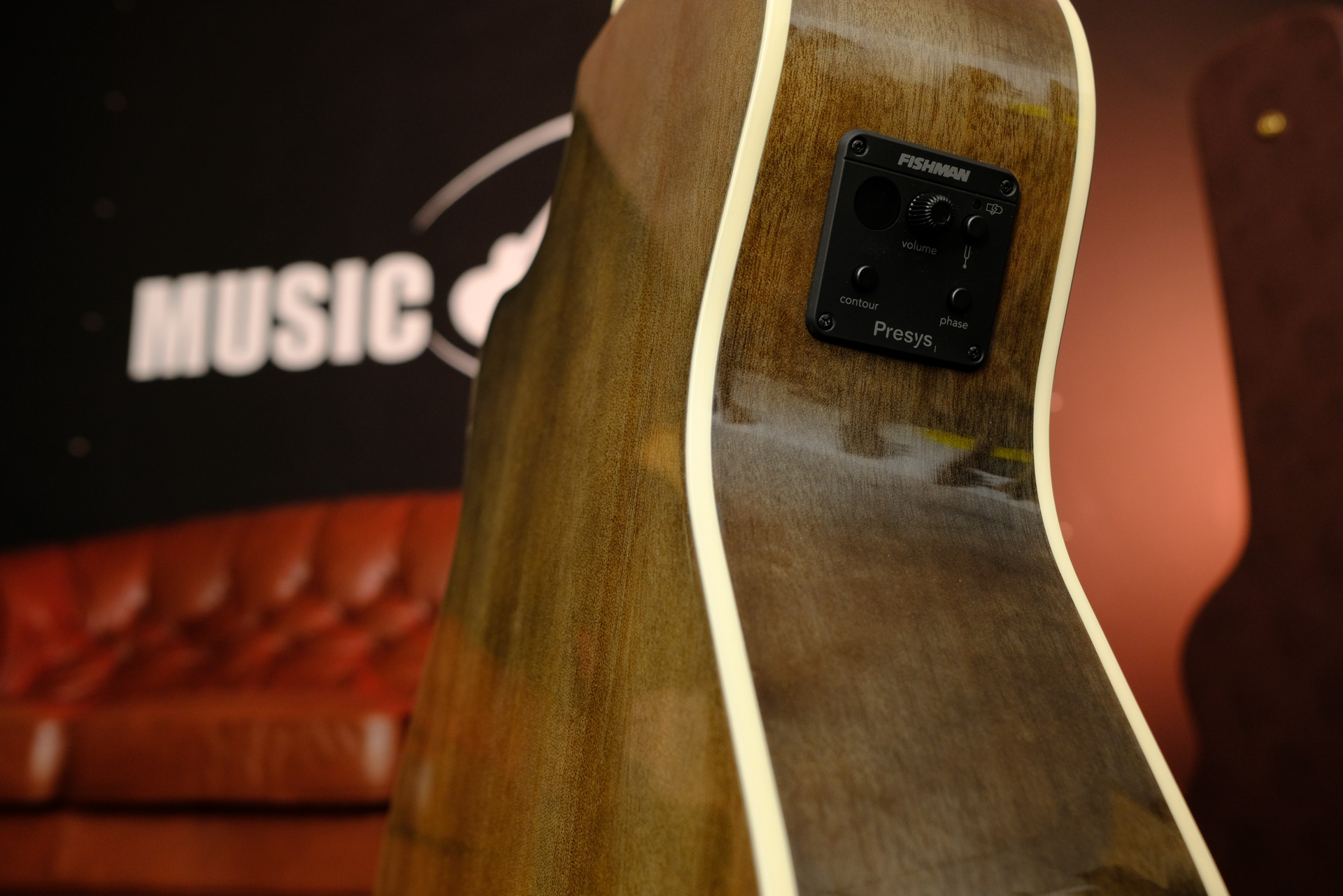 Электроакустическая гитара Cort Grand Regal Series GA-QF-TBB