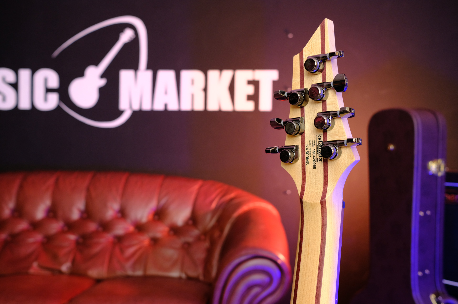 Электрогитара 7-струнная Cort KX Series KX500MS-SDB