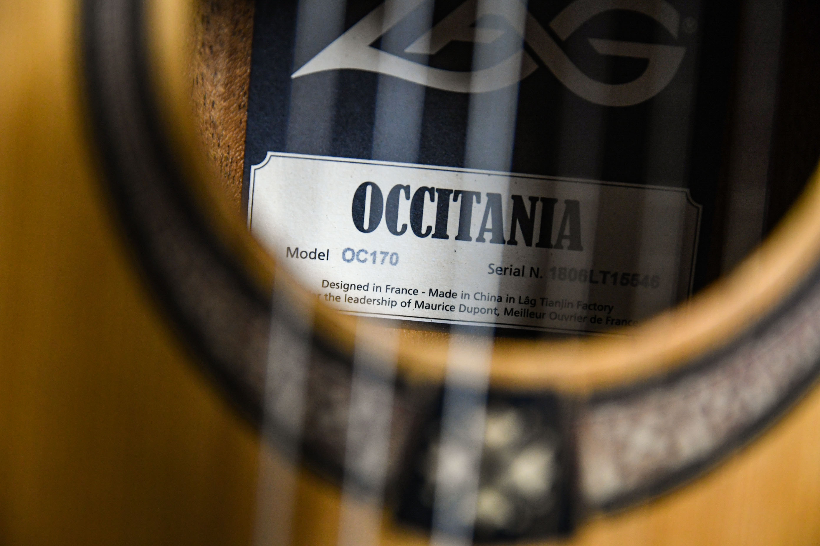 Классическая гитара LAG OC-170