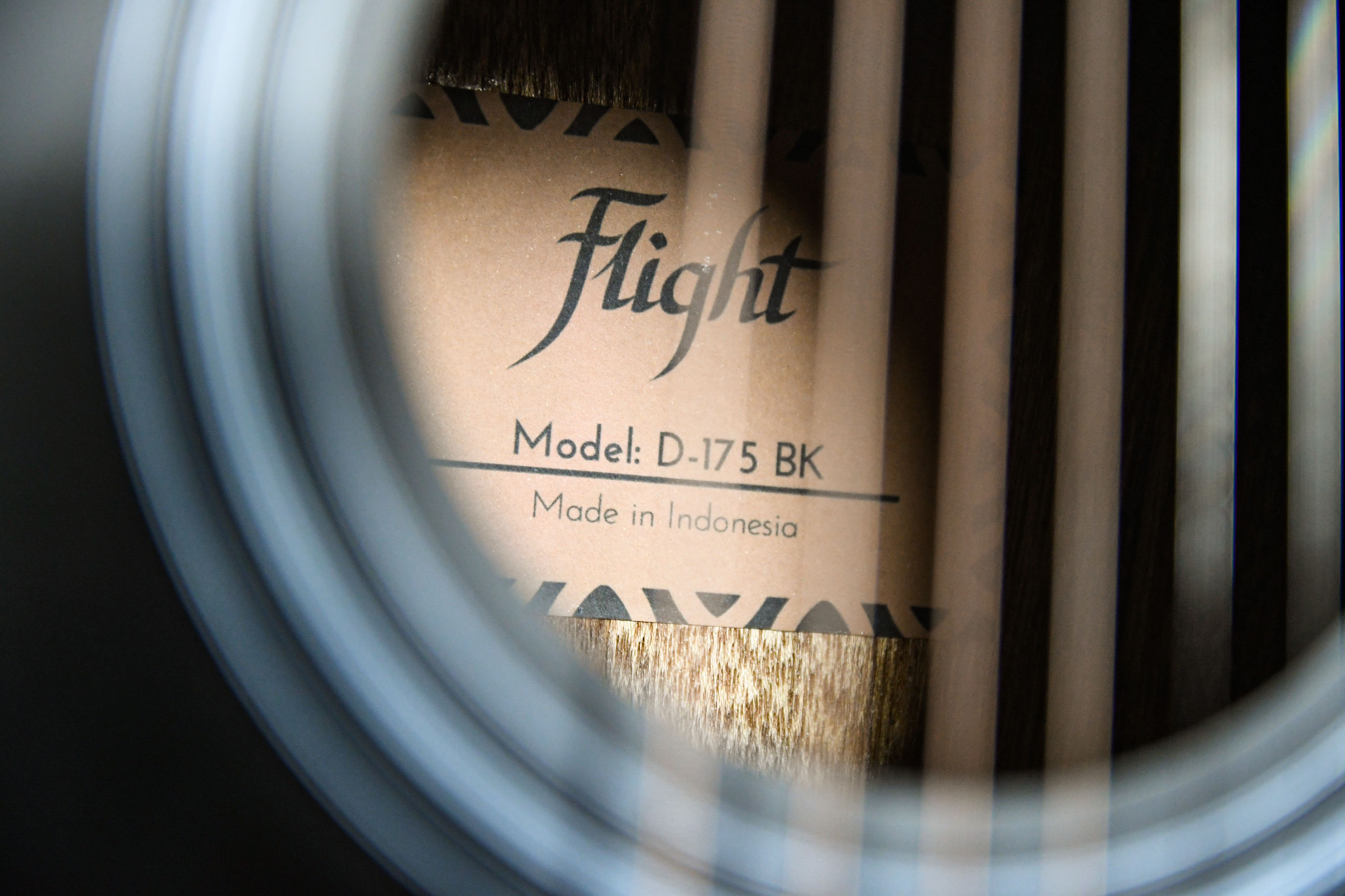 Акустическая гитара FLIGHT D-175 BK