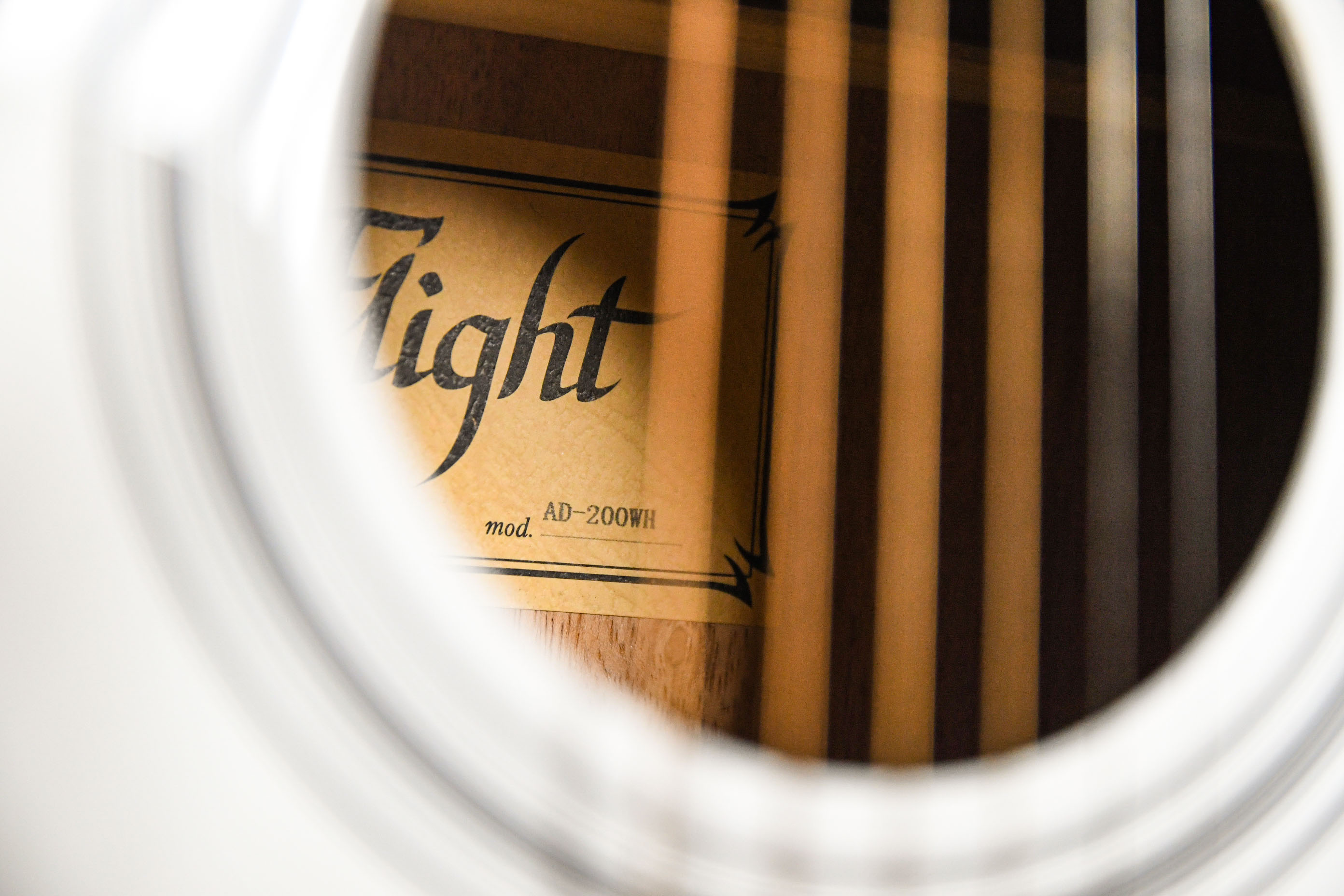 Акустическая гитара FLIGHT AD-200 WH