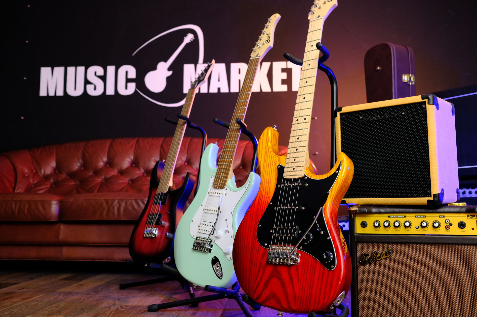 Электрогитара Homage HEG500RDS