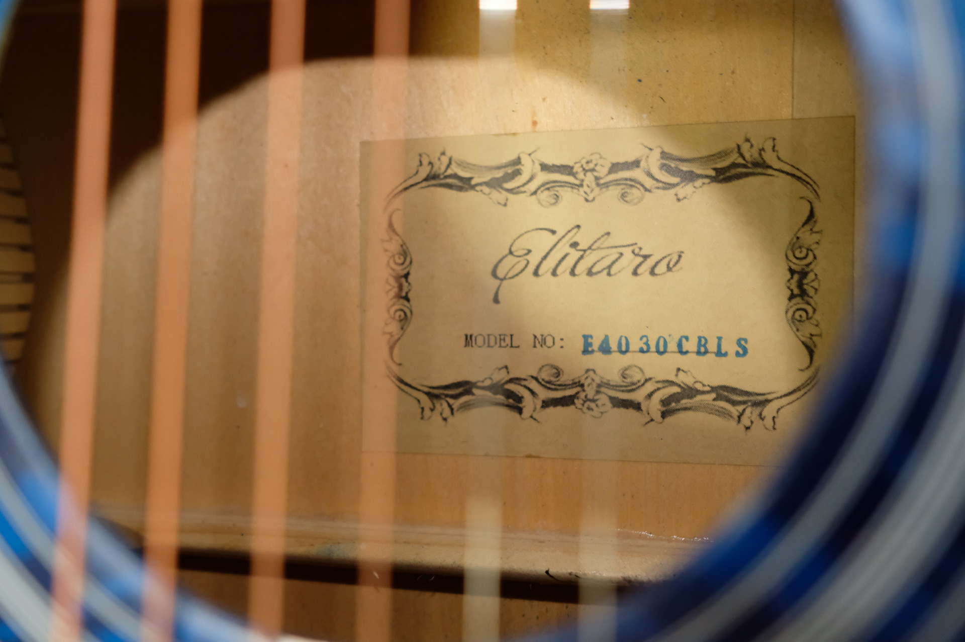 Акустическая гитара Elitaro E4030C BLS