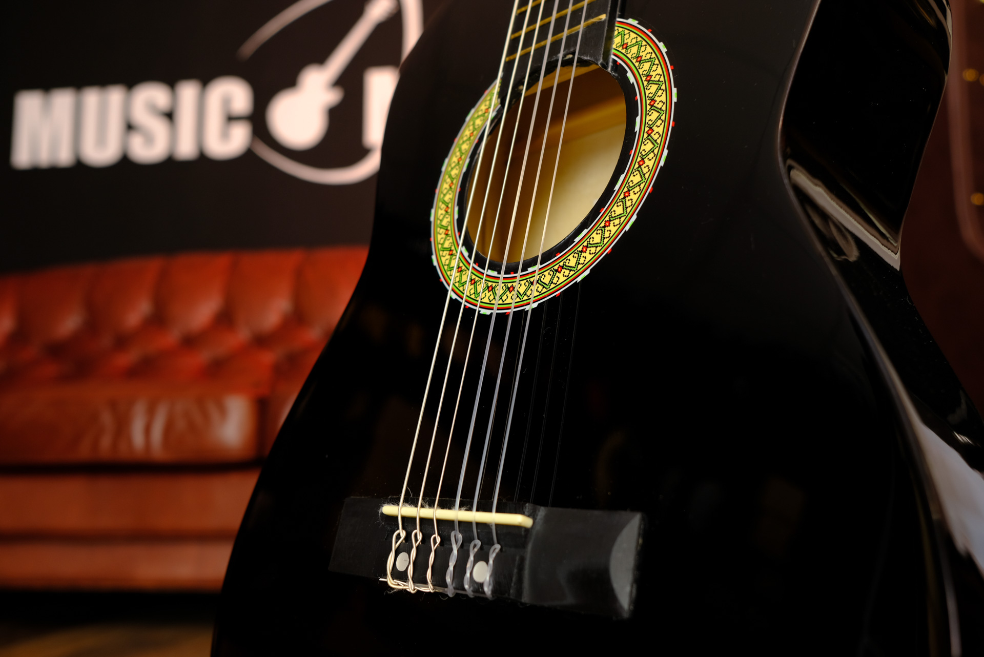 Классическая гитара Fabio FB3410 BK (1/2, 34")