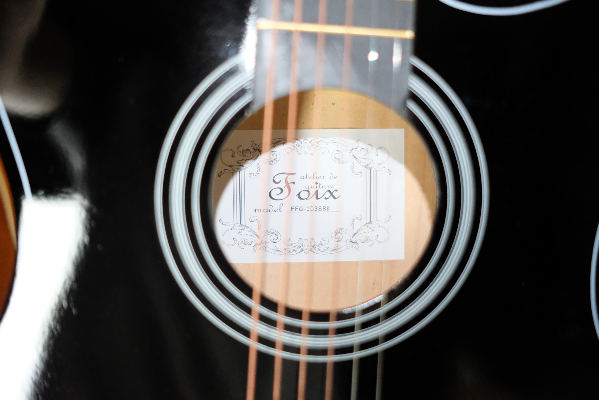 Акустическая гитара Foix FFG-1038BK