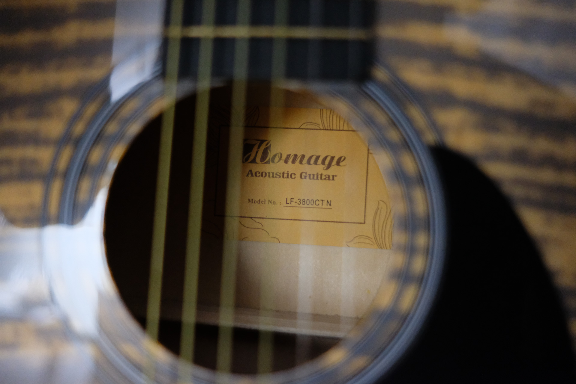 Акустическая гитара Homage LF-3800CT-N