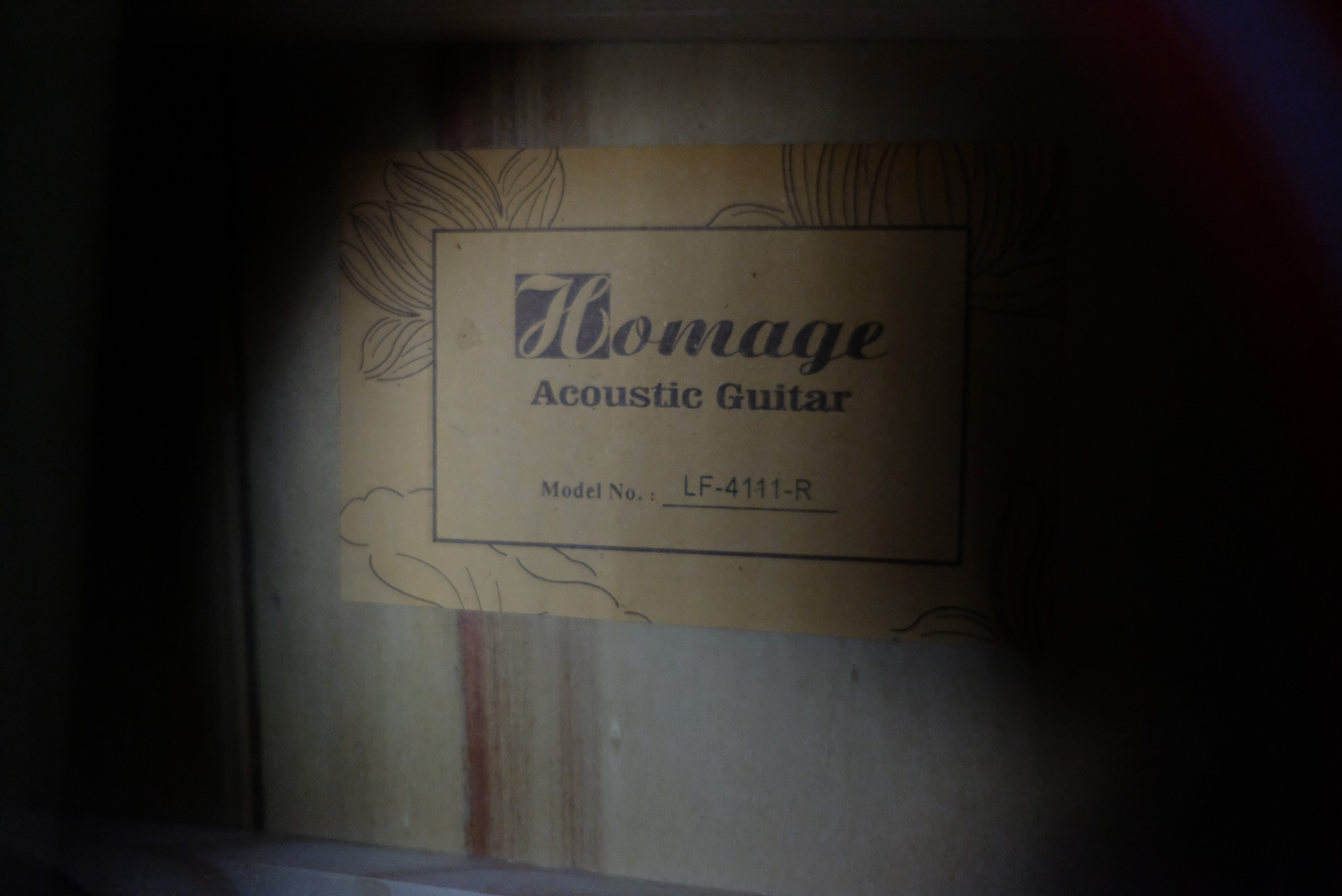 Акустическая гитара Homage LF-4111-R