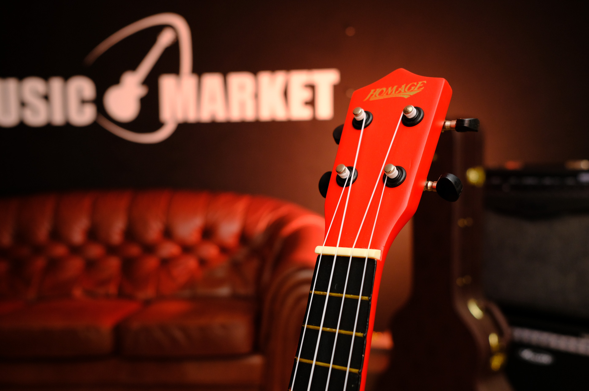 Укулеле сопрано Homage RS-C1-RD