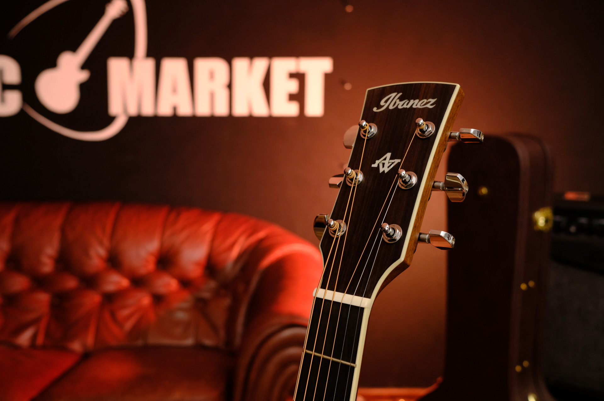 Электроакустическая гитара IBANEZ ArtWood AW80CE-BLG