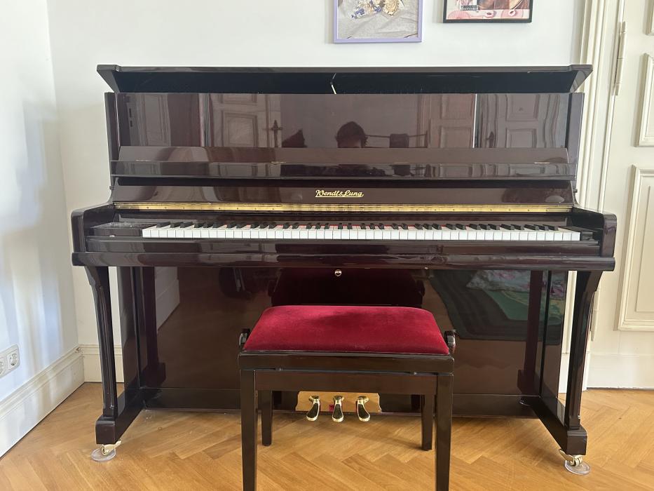 W123WL Пианино акустическое, орех, с банкеткой Wendl & Lung