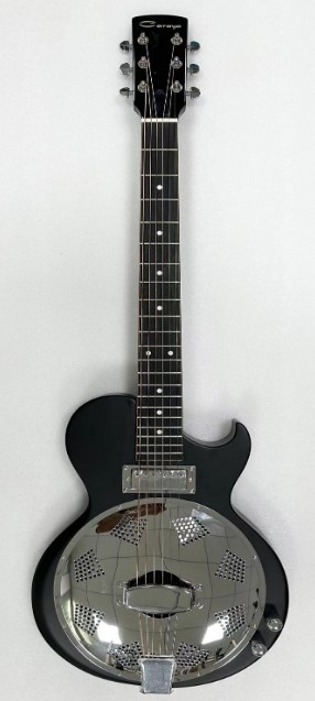 SDG-80 Электро-акустическая гитара с резонатором, черная, Caraya