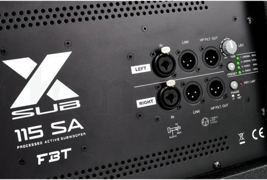 FBT X-SUB 115SA - активный сабвуфер