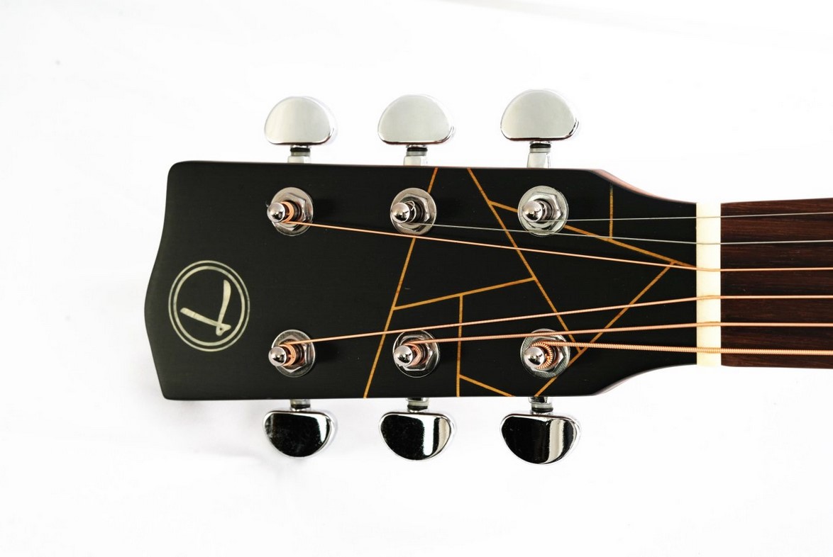 W71-SB Акустическая гитара, с вырезом, санберст, Luxars