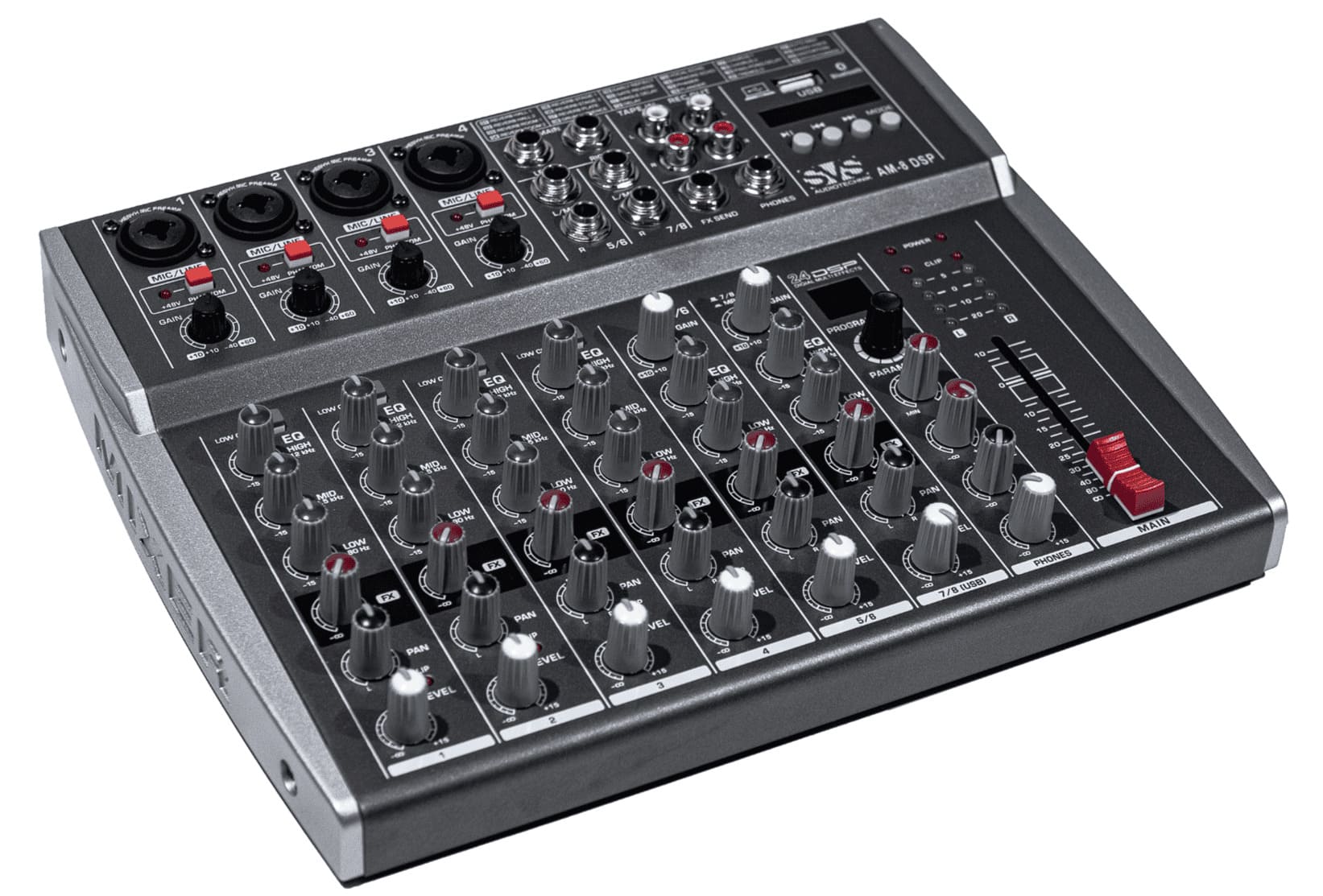 Микшерный пульт SVS Audiotechnik mixers AM-8 DSP