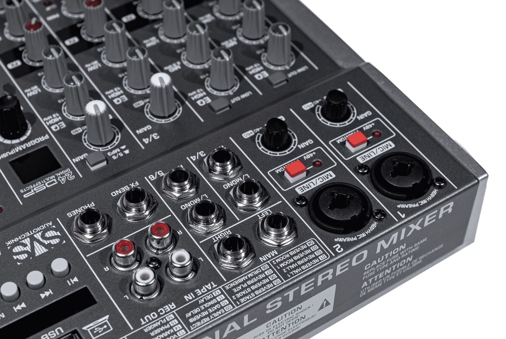 Микшерный пульт SVS Audiotechnik mixers AM-8 DSP