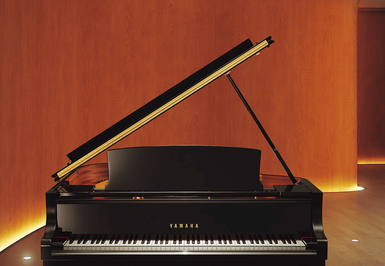 Рояль Yamaha C1X PM - красное полированное дерево