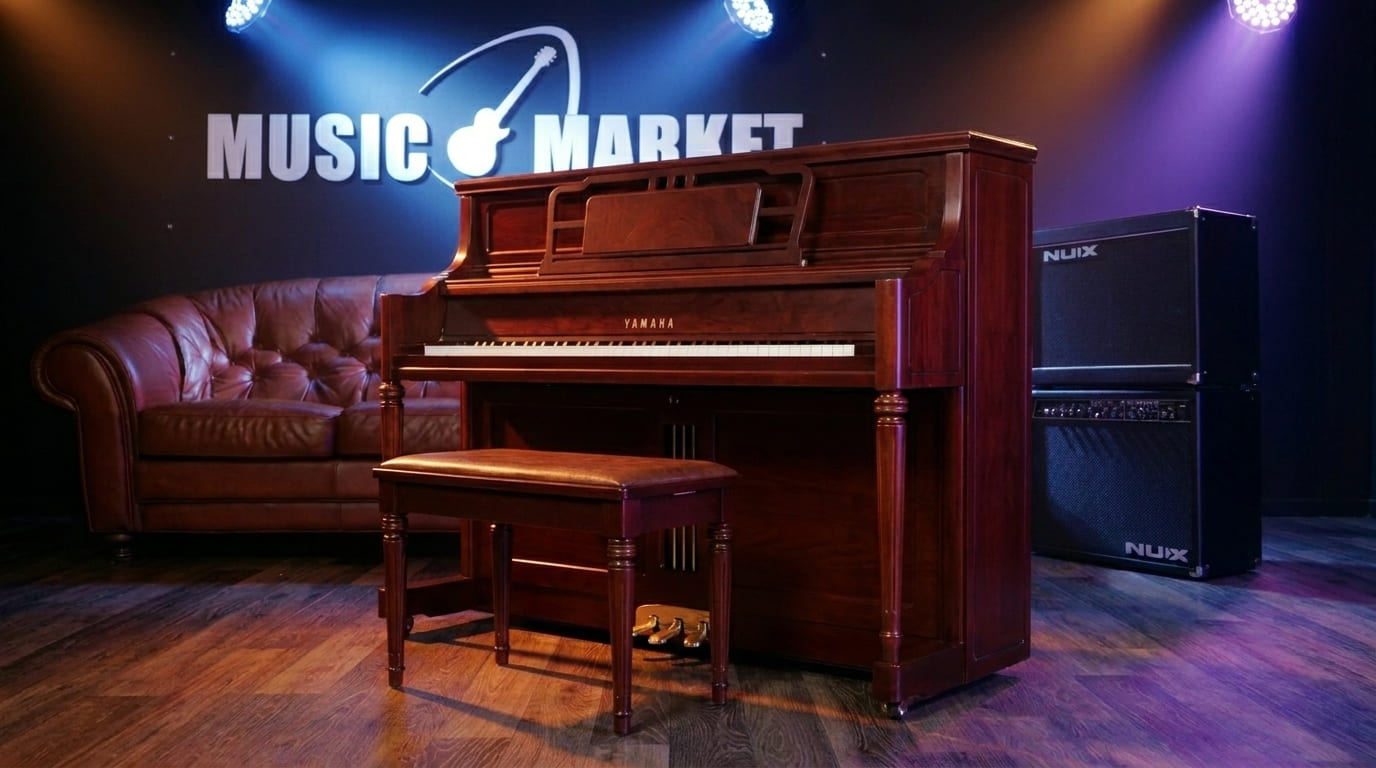 Акустическое пианино Yamaha M3 SDW - тёмный орех сатинированный
