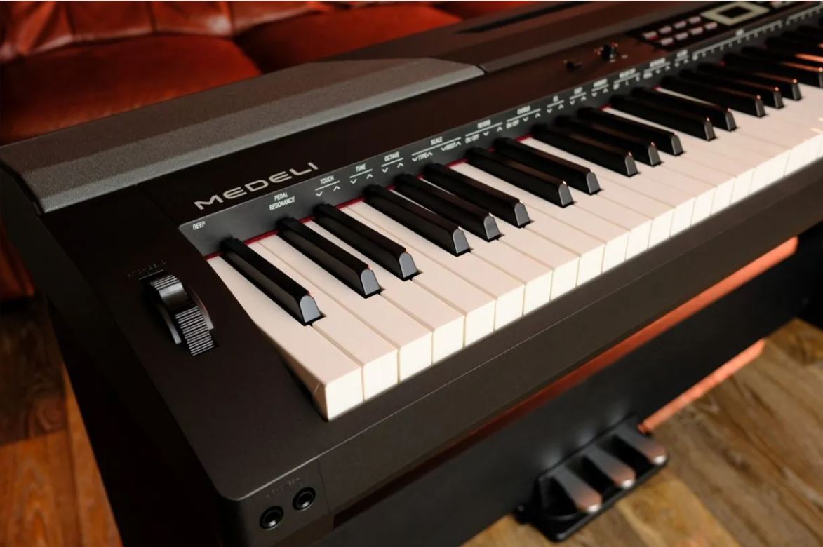 SP3000+stand Slim Piano Цифровое пианино, со стойкой (2 коробки), Medeli