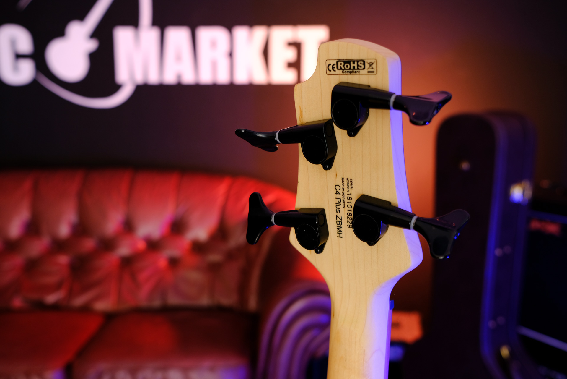 Бас-гитара Cort C4-Plus-ZBMH-OTAB