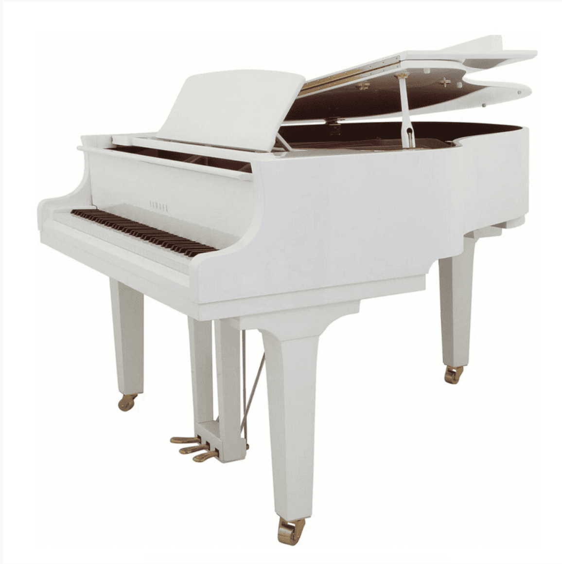 Рояль акустический кабинетный Yamaha C1X PWH  - белый полированный