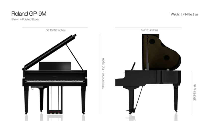 Самоиграющий цифровой рояль Roland GP-9M PE
