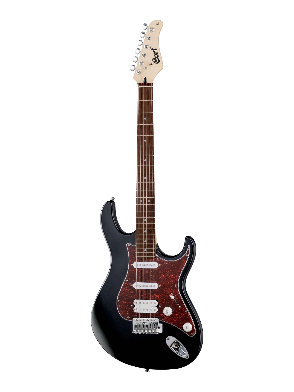 G110-OPBK G Series Электрогитара, черная, Cort