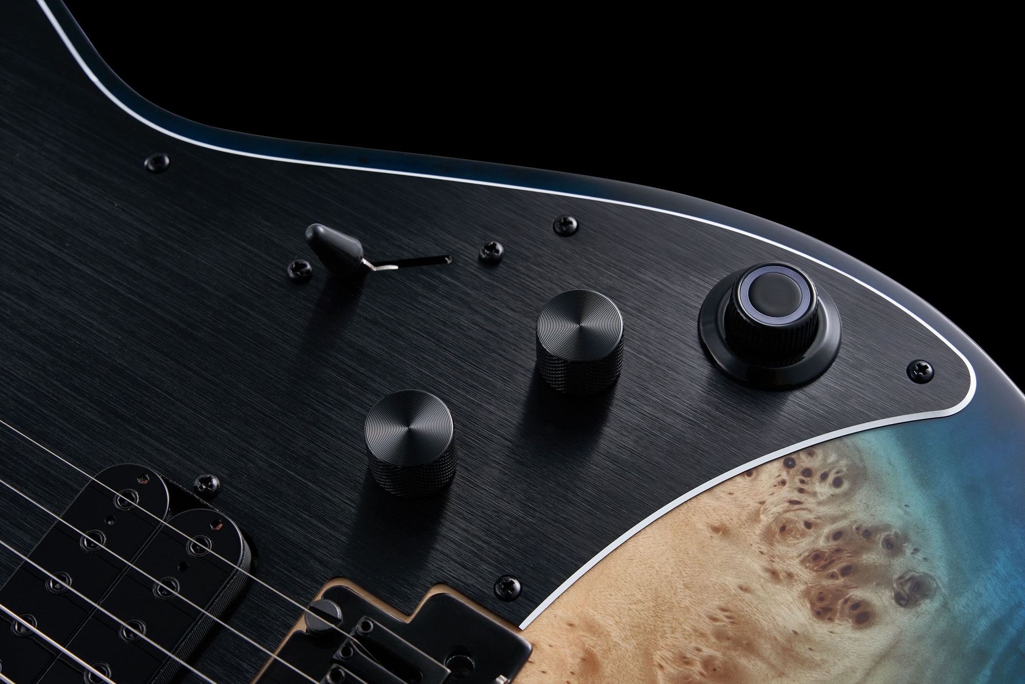 M810-BLBT Modern Электрогитара с встроенным процессором, синяя, GTRS