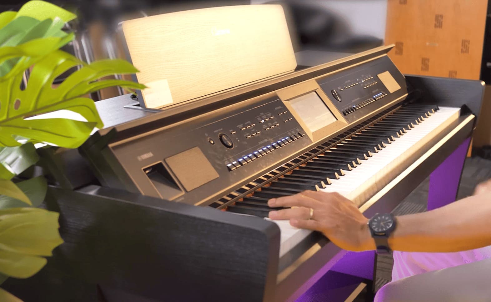 Цифровое пианино Yamaha Clavinova CVP-905 B - чёрный
